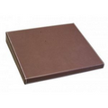 Rustic Brown Leather Calendar Holder Base